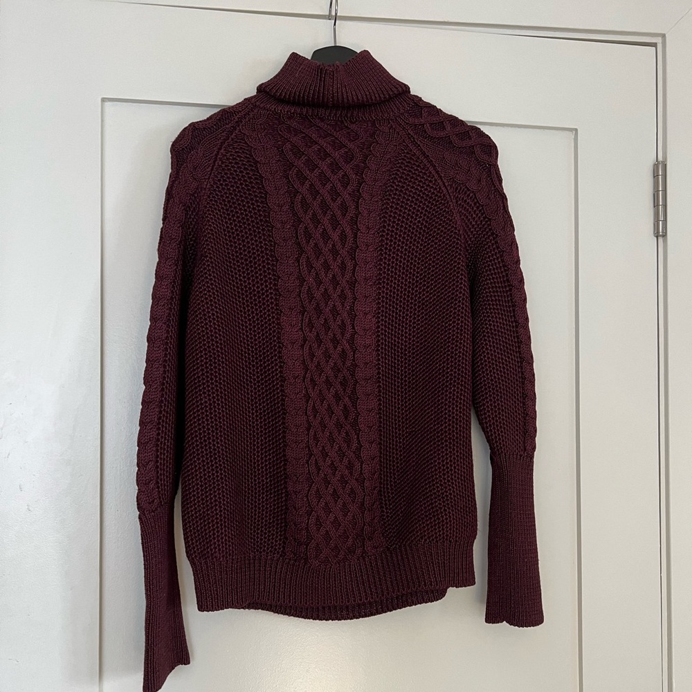 Ralph Lauren purple label runway turtleneck sweater silk cashmere size small